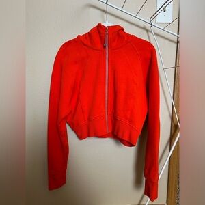 Lululemon Scuba Full-Zip Cropped Hoodie